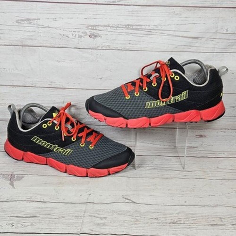 Women's Montrail Fluidflex Athletic Shoes Black US 10.5 Fluidfoam Trail Running